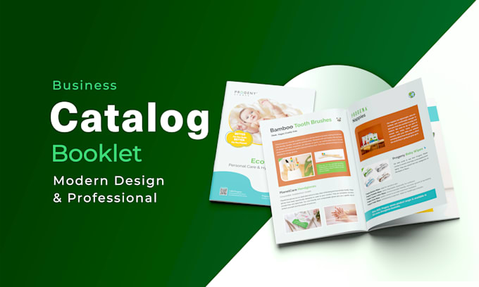 design booklet, catalog and company profile