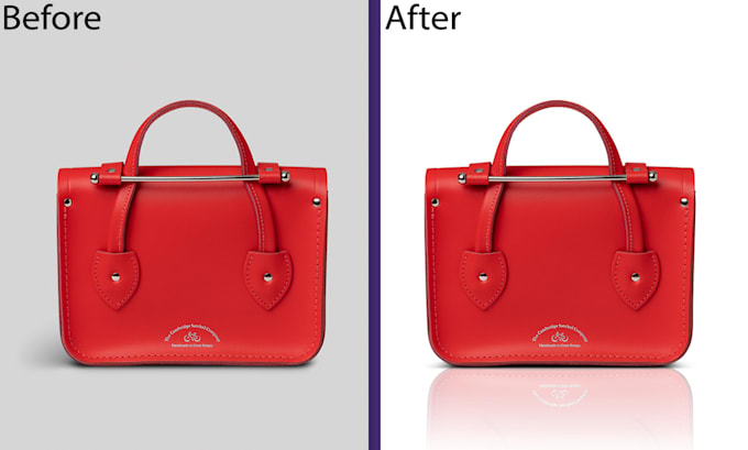 do drop shadow, cutout, reflection shadow, background removal and photo retouch
