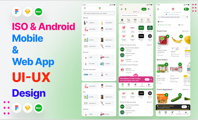 Design amazing ui ux for mobile and web app user interface by Imran0720 ...