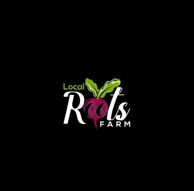 design beneficial and satisfying organic farm logo