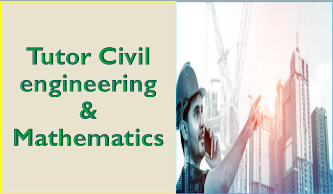 be your tutor civil engineering and engineering math