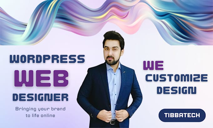 customize wordpress website or redesign