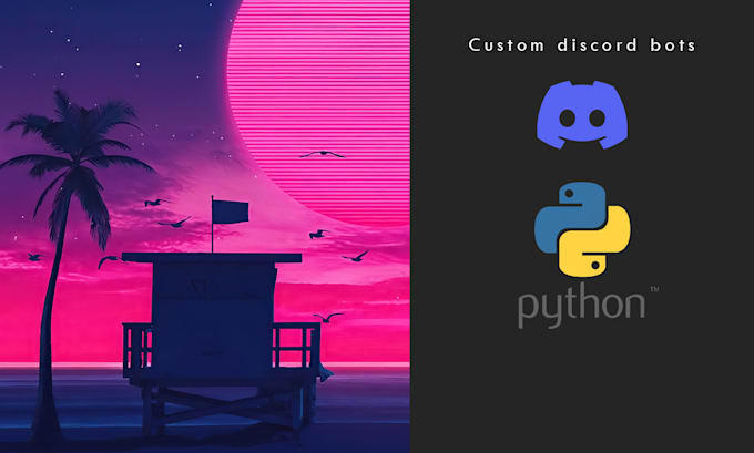 Create a custom discord bot with python by Raven0xx | Fiverr