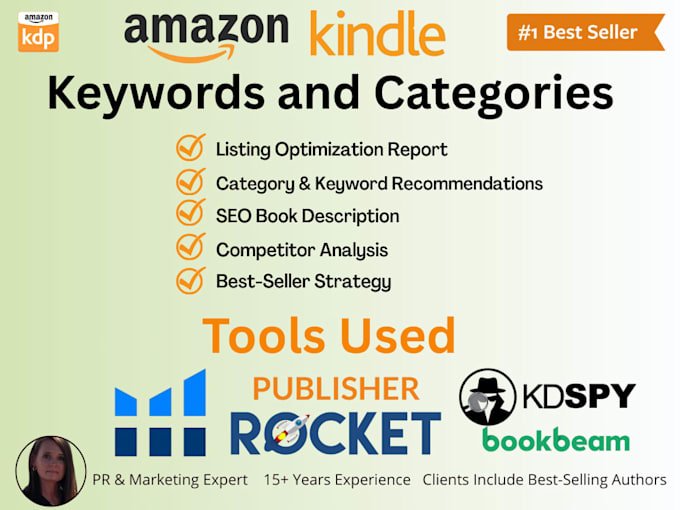 do research for profitable keywords and categories for your book on amazon KDP