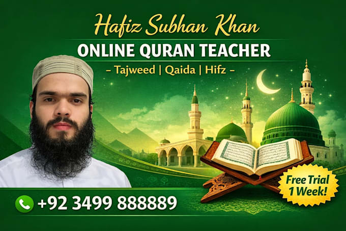 be your expert online quran teacher with tajweed, qirat, and translation