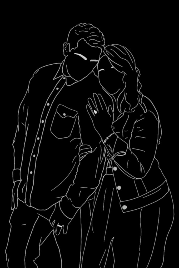 Use line art to create your new favorite art by Its1999designs Fiverr