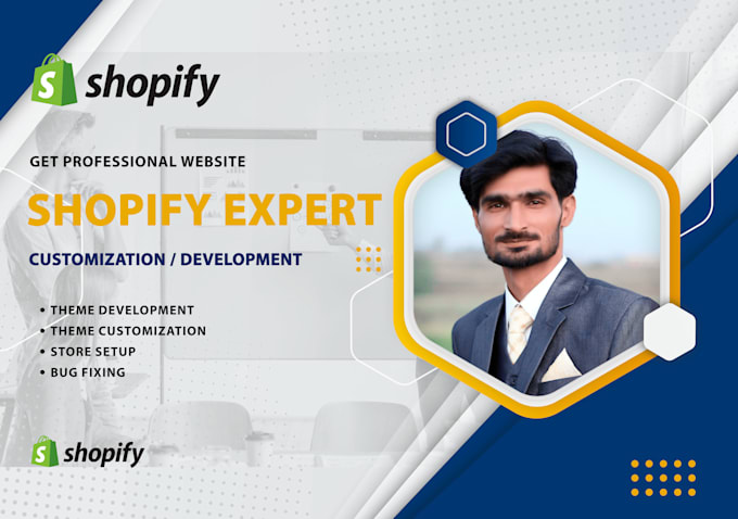 be expert shopify developer custom store development