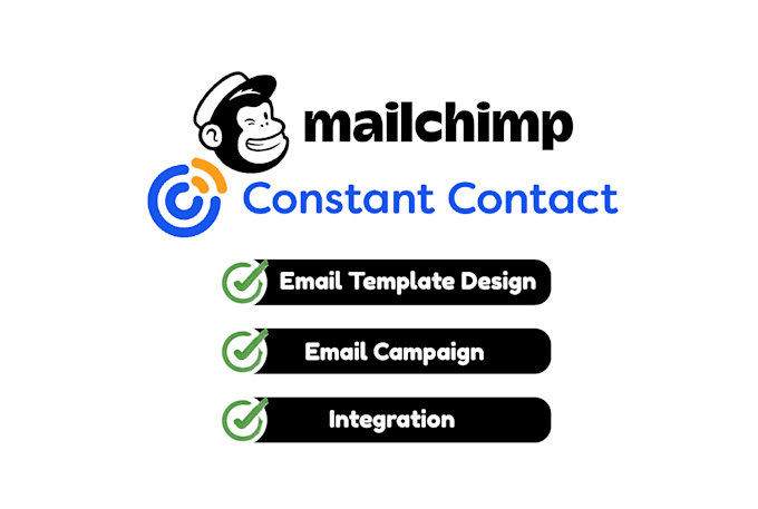 design mailchimp template, constant contact email newsletter
