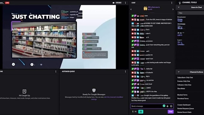 moderator your streams for you
