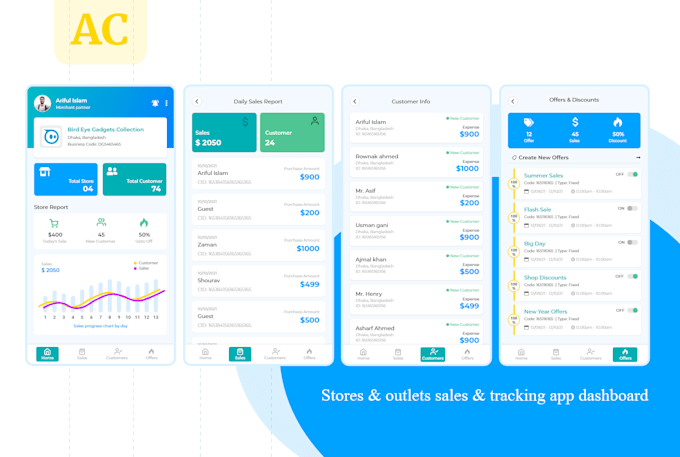 Design modern ui and prototype by Arifbd_uxui | Fiverr