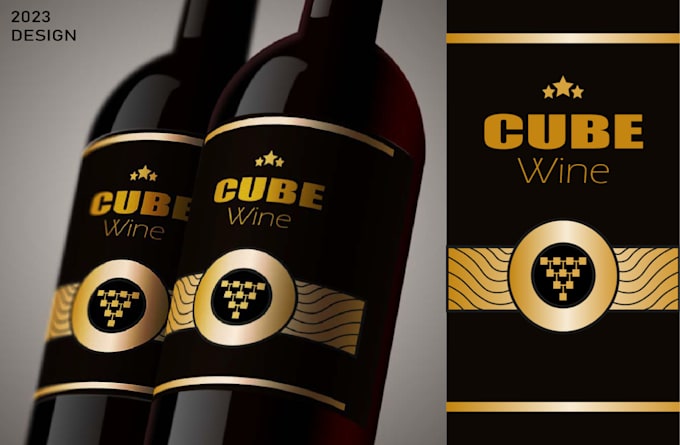 design premium alcohol packaging and label for your brand