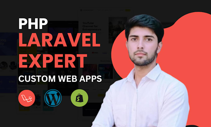 develop a professional laravel website or web app