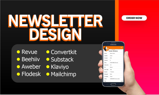 Design substack email template mailchimp beehiiv campaign monitor