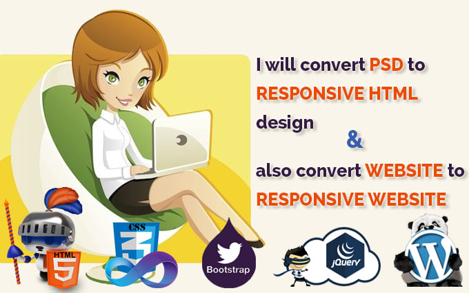 create landing page or website