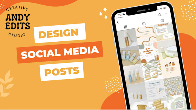 Create and design your social media posts by Andyedits_ | Fiverr