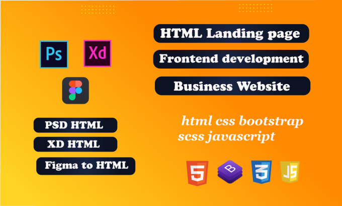 Front end developer front end development frontend designer html css by ...