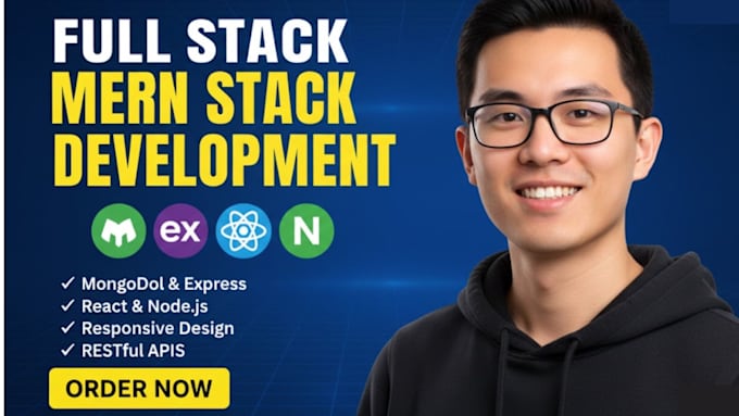 do modern full stack web development as mern stack developer
