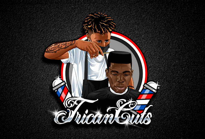 design an outstanding barber shop logo