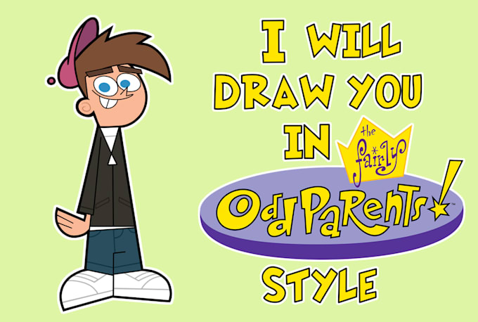 draw you as a fairly oddparents character