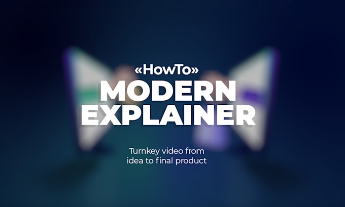 do 2d modern explainer to promote your products