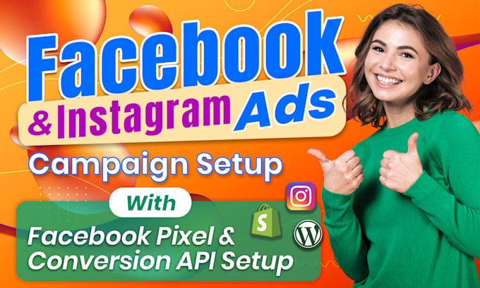 setup facebook ads campaign, fb advertising with fb pixel conversion API