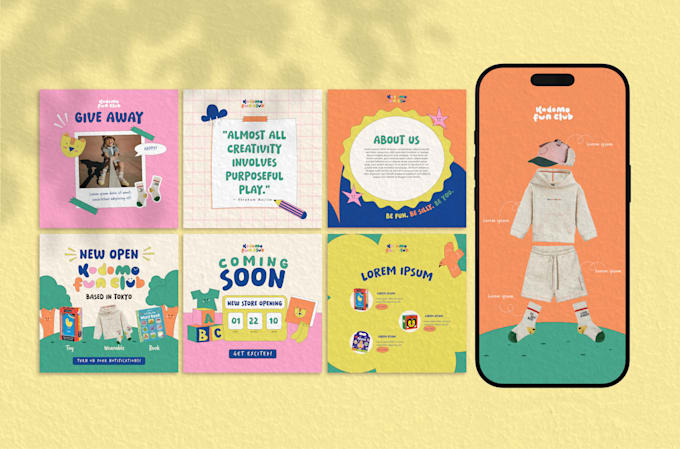 create awesome custom playful and modern instagram feed