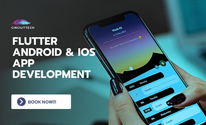 Create a flutter app for android and ios operating systems by ...