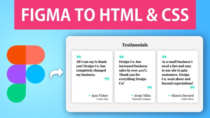 Convert figma to html and css template by Pavelastapov | Fiverr