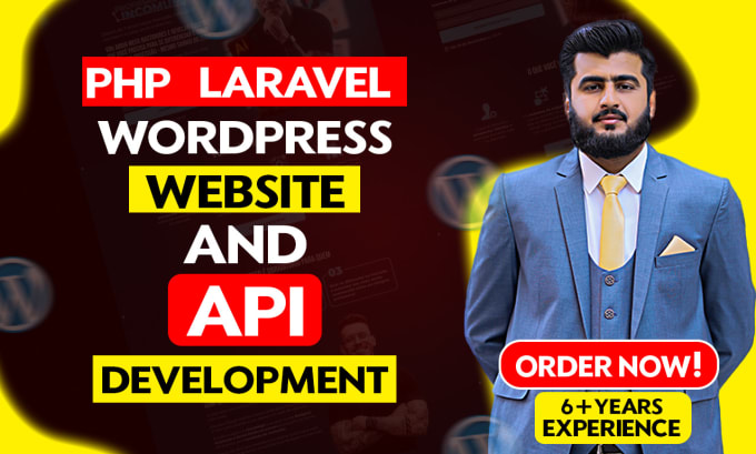 Professionally develop php, react, laravel, wordpress websites, and ...