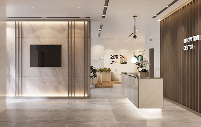 design the interior of the office