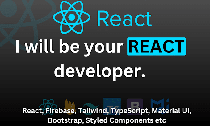 Be your react developer by Dev_the_kami | Fiverr
