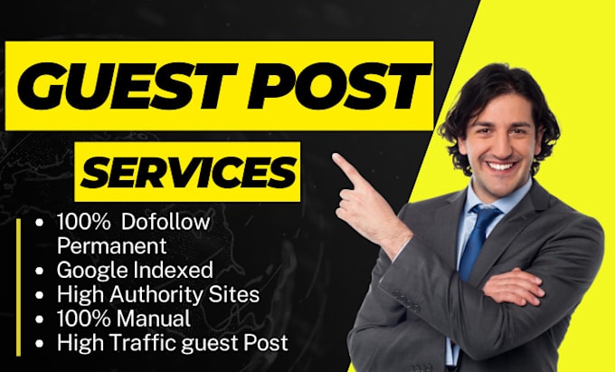 provide quality guest post with high da for all