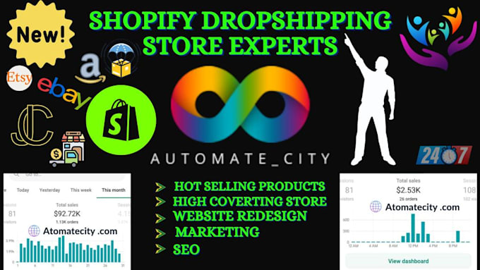 provide shopify development shopify dropshipping services