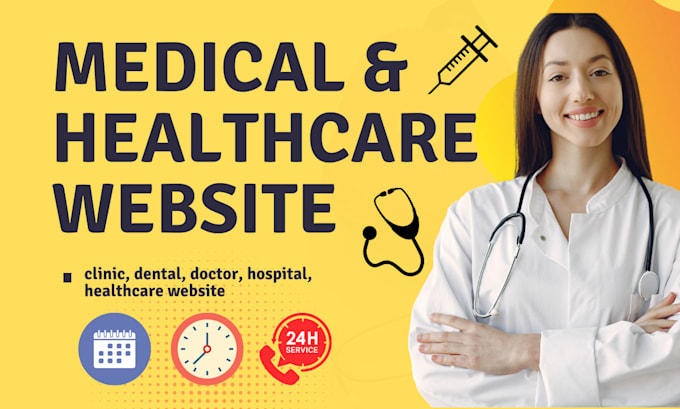 design clinic, dental, doctor, hospital, healthcare website