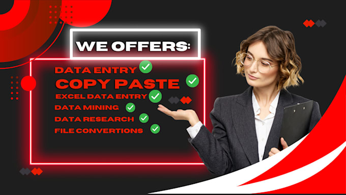 Do fast and accurate copy paste job services for any industry by ...