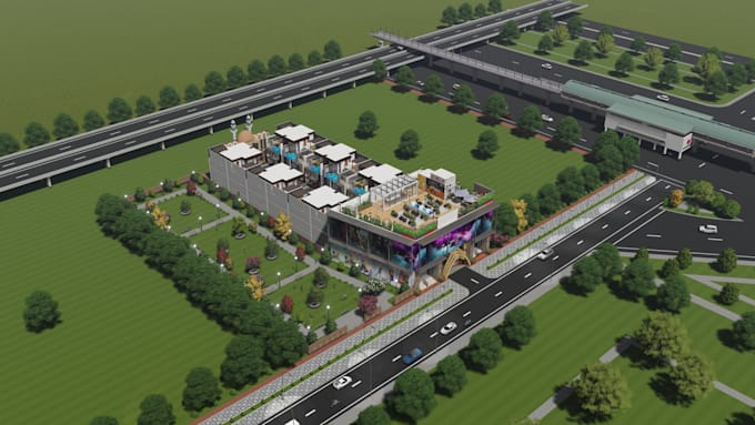design 3d walkthrough of the exteriors and interiors