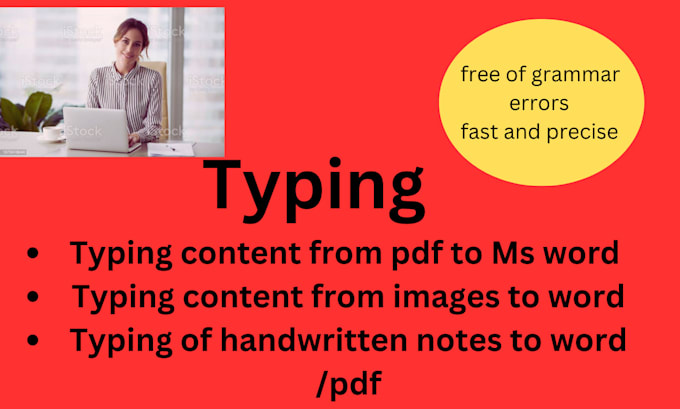 do fast and accurate typing services