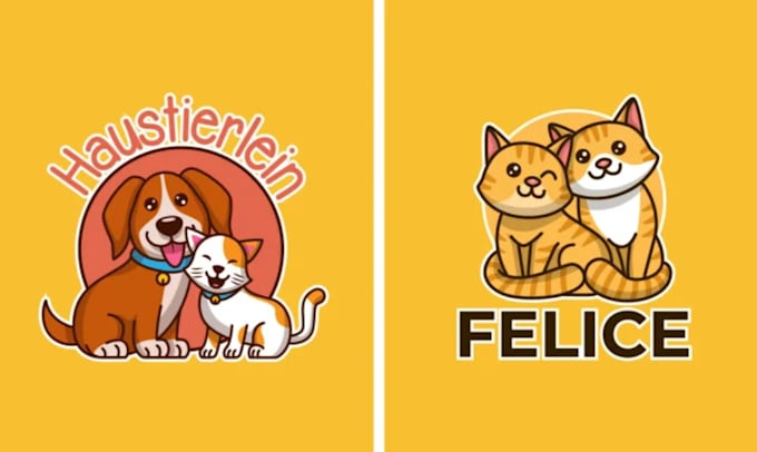 make a high quality pet store , animal logo
