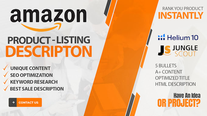 write highly converting amazon listing seo product description