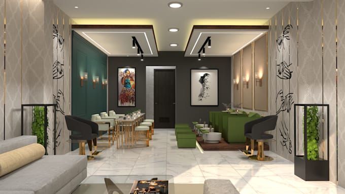 do interior 3d modeling and photorealistic 3d rendering using vray