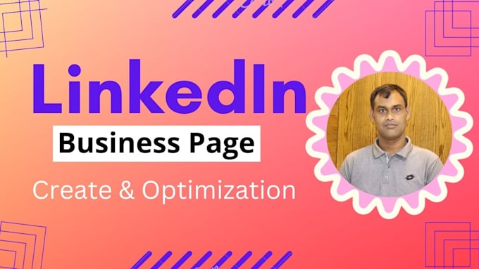 Create and design attractive professional linkedin business page by ...