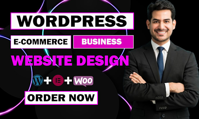 create a wordpress ecommerce website with woocommerce elementorpro
