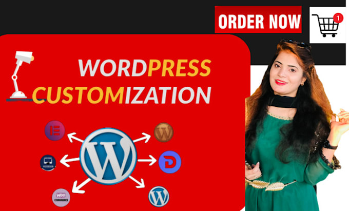 develop and customize wordpress website