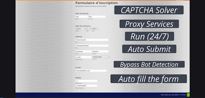 build web scraper, data crawler, app, API, bot
