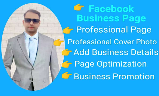 make  facebook fan and business page and optimize or fix setup