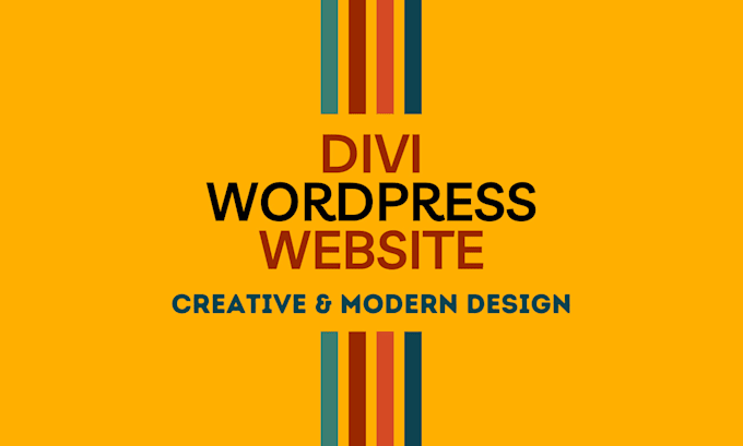 build divi wordpress website using divi theme and divi page builder