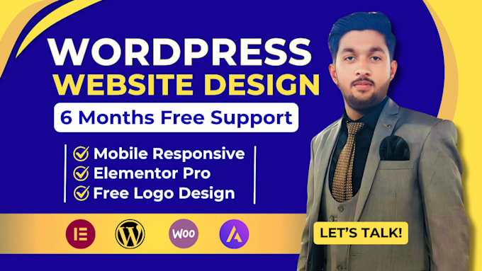 create wordpress website design, redesign wordpress business website development