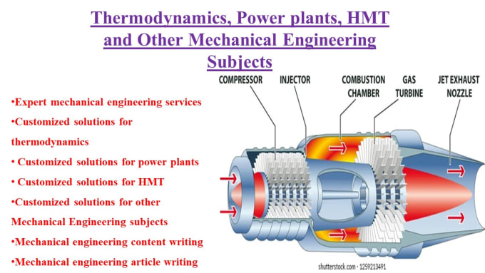 provide expert solutions for thermodynamics and power plants
