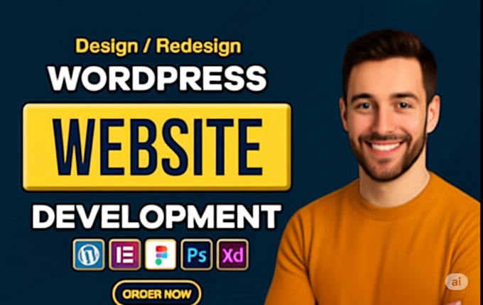 design responsive wordpress website, ecommerce, woocommerce website design