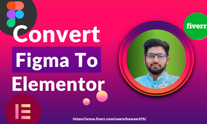 convert figma design into wordpress using elementor
